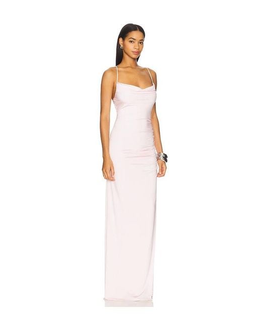 Lovers + Friends White Odessa Gown
