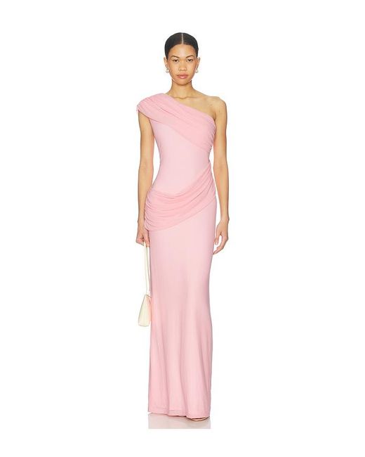 superdown Pink Fleur Maxi Dress