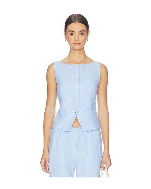 Samsøe & Samsøe Blue Saloves Vest