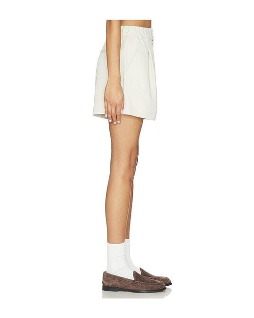 Varley White Tansy Woven Short
