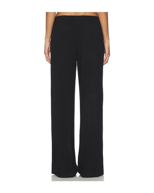 Eberjey Black Cozy Time Pant
