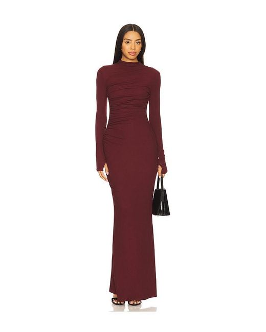 Seven Wonders Red Petra Sleeved Maxi Dress