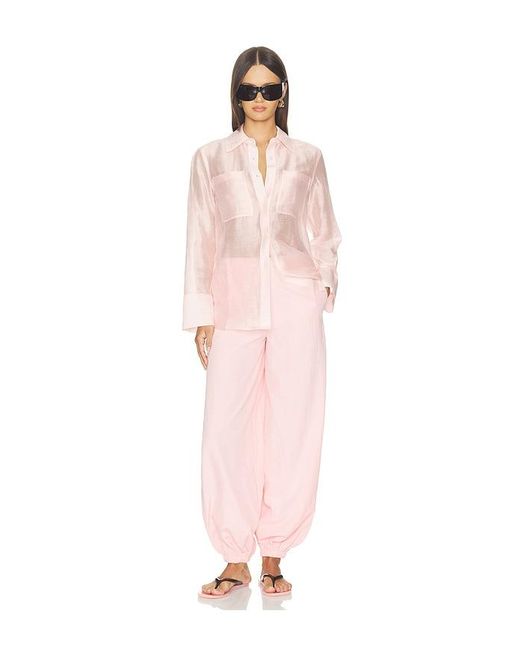 ALIGNE Pink Meryl Balloon Trouser