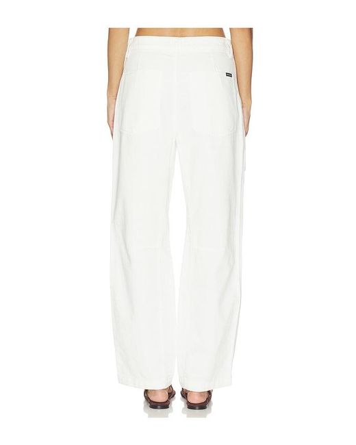 Sanctuary White Boyfriend Utility Pant