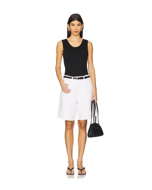Agolde White Indra Short