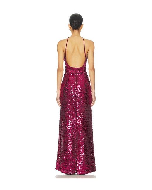 Lovers + Friends Red Britt Gown