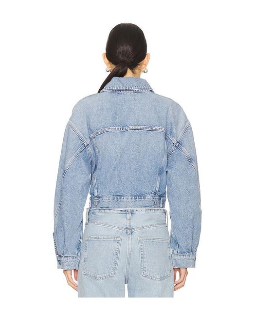 Agolde Blue Palmer Jacket