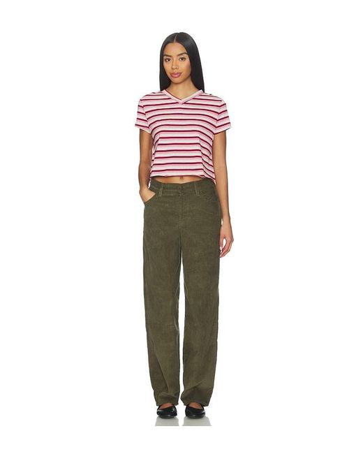 Levi's Green Corduroy Baggy Dad