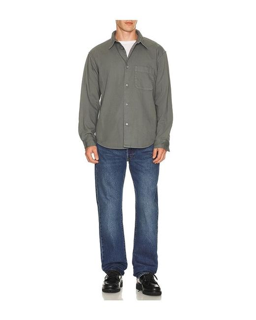 FRAME Gray Modern Shirt for men