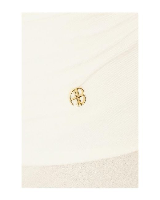 Anine Bing White Lucia Top