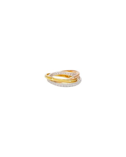 Shashi White Vera Pave Ring