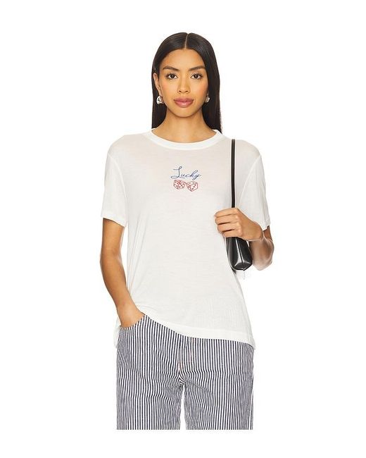 Junk Food White Lucky Tee