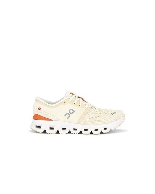 On Shoes White Sneakers Cloud X 4