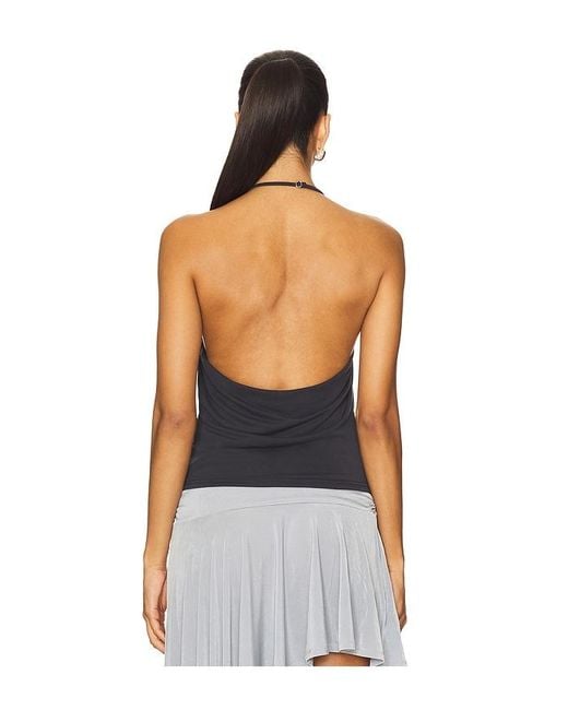 geel Blue Julian Halter Top