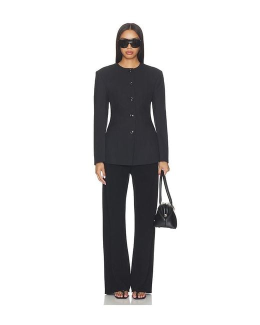 Anine Bing Black Huda Blazer