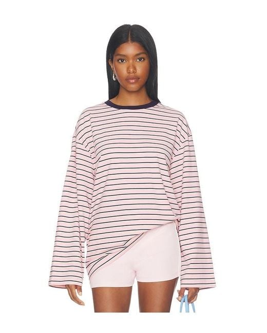 Lovers + Friends White Collins Top