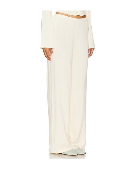 SNDY'S Natural X Revolve August Button Pants