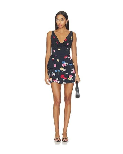 Show Me Your Mumu Blue Callie Cowl Dress