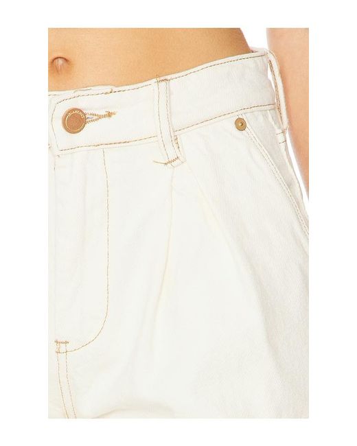 Blank NYC White Denim Short
