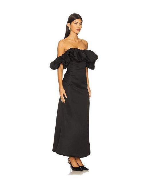 Elliatt Black Sharon Midi Dress