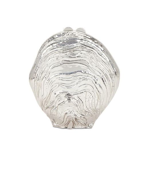 Jonathan Simkhai White Cove Shell Clutch