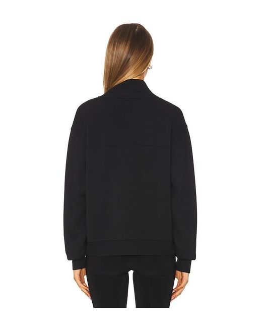 Varley Black Celeste Button Through Cardigan