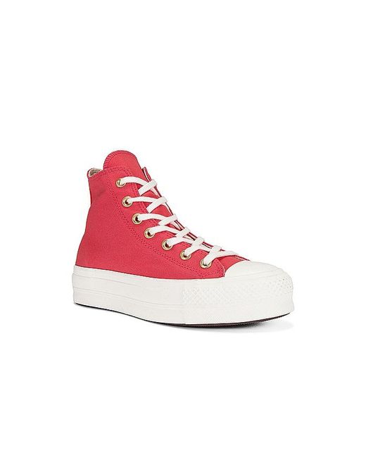 Converse Red Chuck Taylor All Star Lift Sneaker
