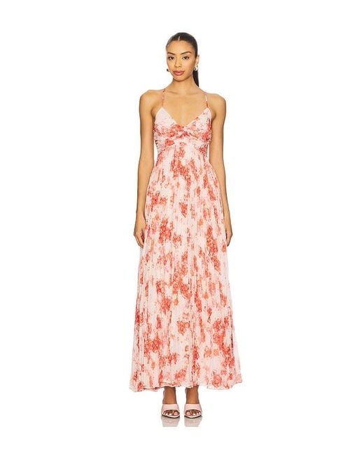 MORE TO COME White Darcie Maxi Dress