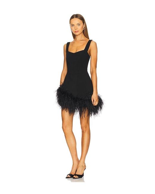 Santa Brands Black Swan Mini Dress