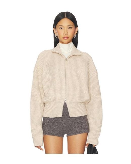SNDY'S Natural Haze Zip Sweater