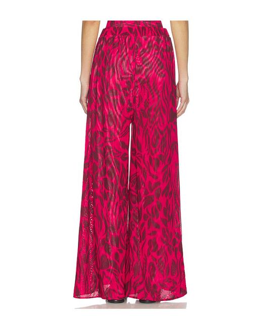 Eywasouls Malibu Red Seby Pant