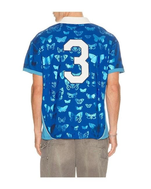 Ryoko Rain Blue Butterfly Effect Soccer Jersey for men