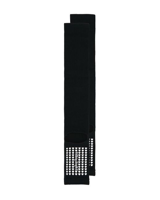 WellBeing + BeingWell Black Grip Legwarmer