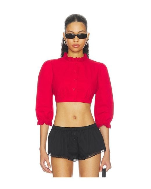 Lioness Red Totti Top