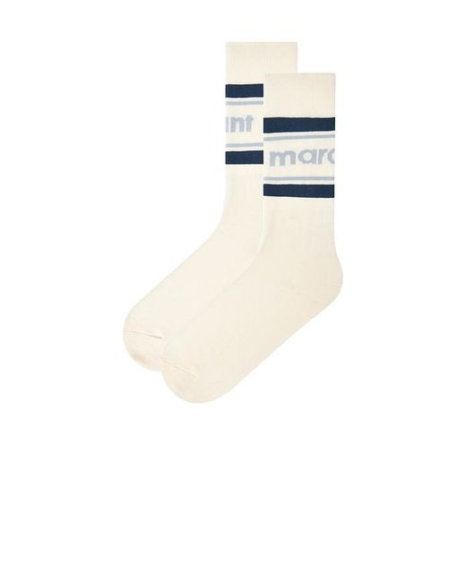 Isabel Marant White Dona Socks