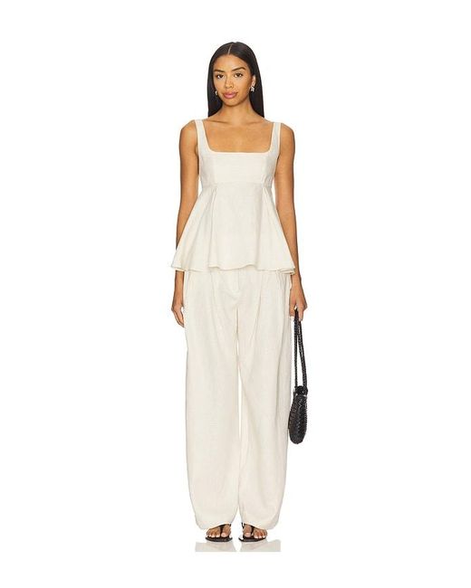 Faithfull The Brand White Ellie Top