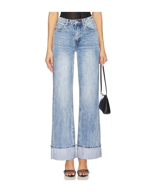 Lulu Cuffed Jeans En Color Azul Talla En superdown de color Blue