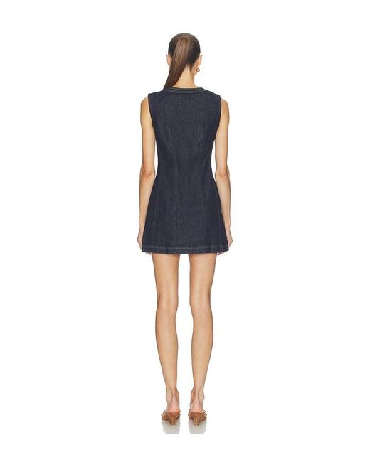 FRAME Blue The Patch Pocket Dress