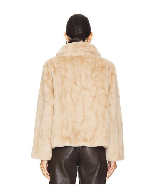 Heartloom Natural Tegan Faux Fur Coat