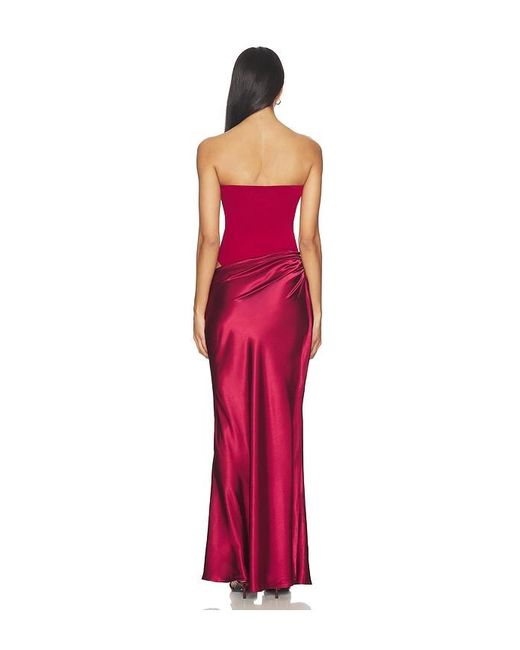 ALL THE WAYS Red Carrie Maxi Dress
