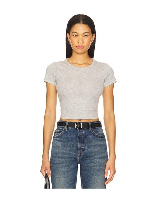 GRLFRND Blue Baby Tee