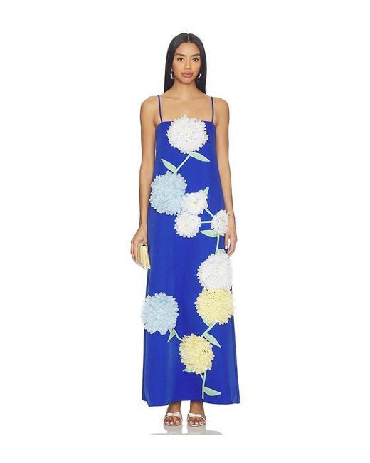 Elliatt Blue Buttercup Maxi Dress
