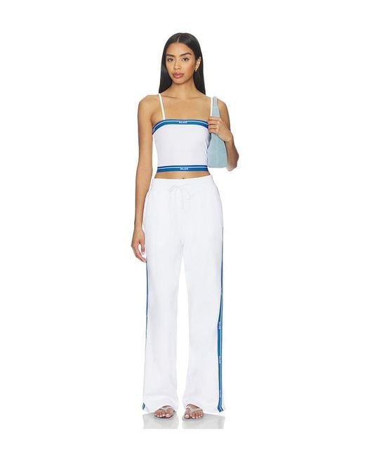 Gcds Blue Logo Tape Mini Top