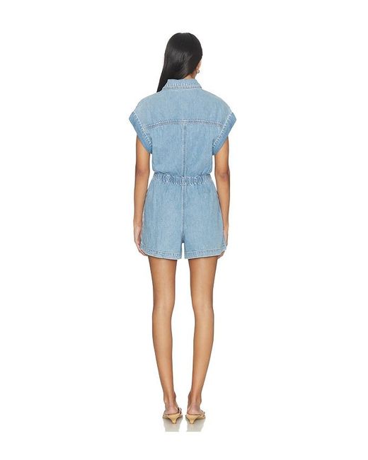 PAIGE Blue Maliah Romper