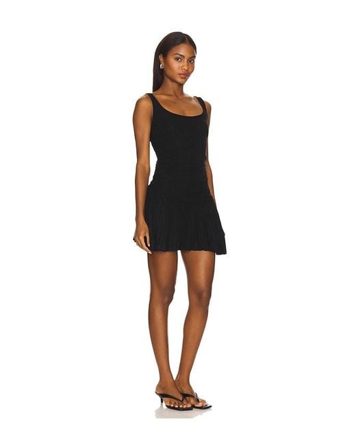 Lioness Black Field Of Dreams Mini Dress