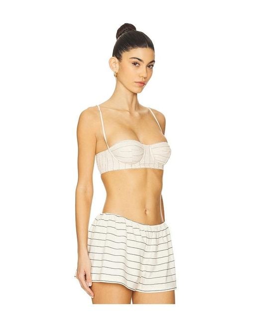 WeWoreWhat White Underwire Bra