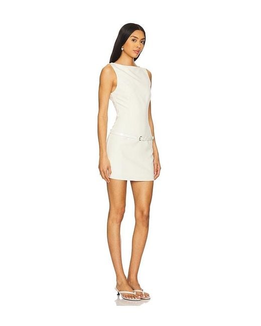 superdown White Chara Dress