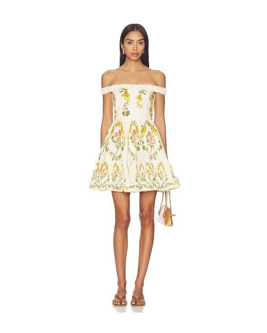 Agua Bendita Natural Boreal Mini Dress