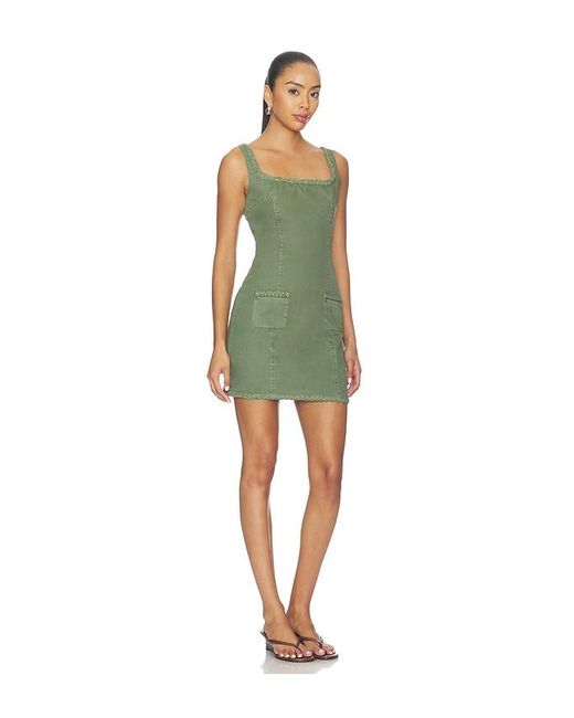 Amanda Uprichard Green Aiden Dress