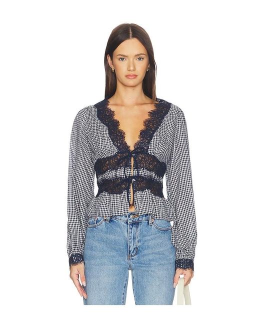 Cami NYC Blue Veredi Blouse